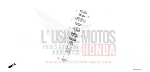 TIGE D'ARBRE GL1800DAN de 2022